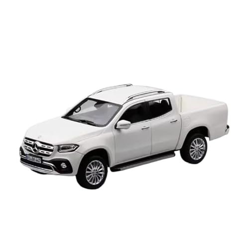 Geeignet für Mercedes-Benz X-Klass Pick-up, 1:18, statisches Modell aus Druckgusslegierung, Dekoration für das Sammlerhaus (weiß) von AQMUZE