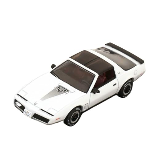 IXO Amerikanisches Muscle-Car-Modell 1/43 Für Die Pontiac White Firebird 1982-Kollektion von AQMUZE