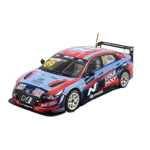 IXO Korea Für Elantra 2021 Deutscher Grand Prix Gewinner 1/43 TCR Unglaubliches Druckguss-Replika-Automodell von AQMUZE