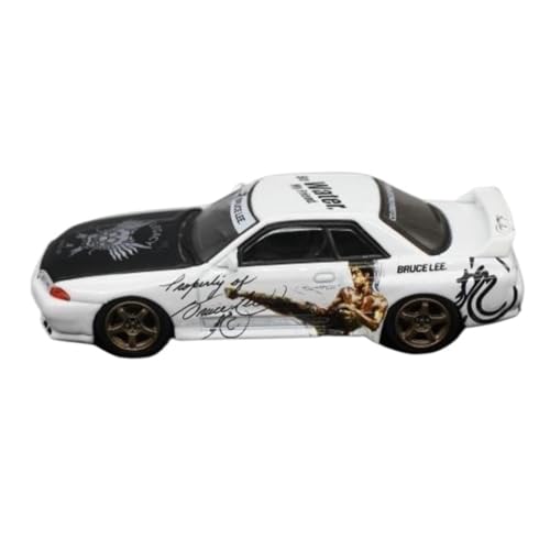 Legierung 1:64 Sportwagenmodell Bruce Lee Skyline 3. Generation R32 passend für Nissan GTR von AQMUZE