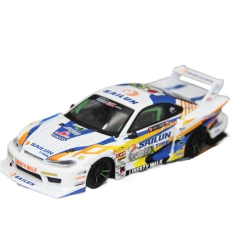 Mini GT 1:64 Silvia Limousinenmodell LB Formula Drift Competition Für Nissan S15 von AQMUZE