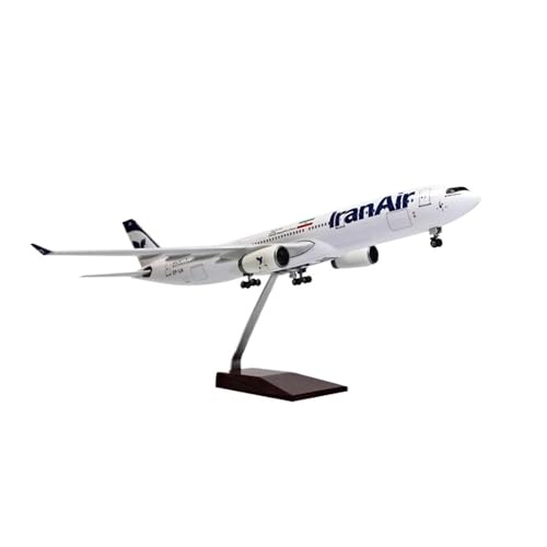 Miniaturmodelle Flugzeuge 1/135 Für Die Flugzeugskala Iran Airbus 330 Modellflugzeugharz Dascast Flugzeugmodell Mit Licht Und Rädern Die Sammlung(No loght) von AQMUZE