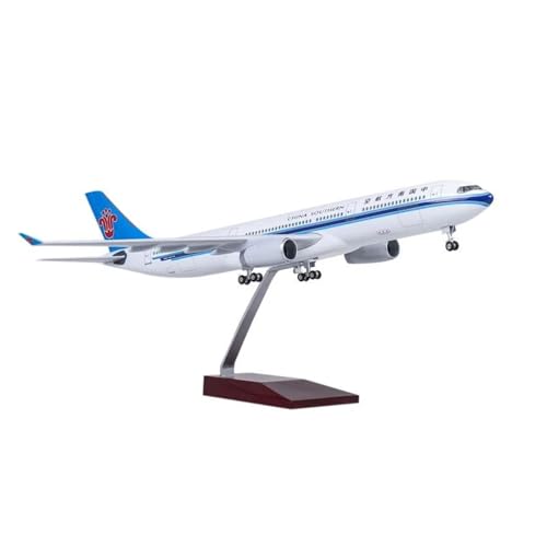 Miniaturmodelle Flugzeuge 1 135 Skala Für A330-Flugzeugmodell Mit Rädern Southern Model Aircraft Harzharz des Cast-Flugzeugs Zubehör(No loght) von AQMUZE