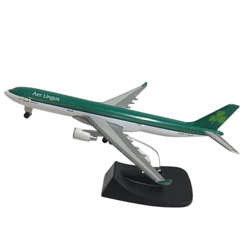 Miniaturmodelle Flugzeuge 14 cm Für AER Lingus Airbus A330, Legierungsflugzeugmodell, 1 400, Druckguss-Metallflugzeug, Statisches Ausstellungsmodell, Spielzeug von AQMUZE