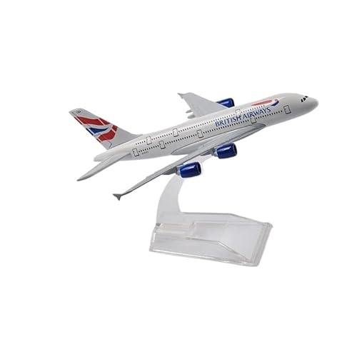 Miniaturmodelle Flugzeuge 16 cm Für Lufthansa Airbus A340 Airbus-Flugzeugmodell 1 400, Druckguss-Metallflugzeug, Statisches Modell, Ausstellungsgeschenk(229) von AQMUZE