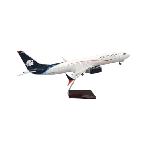 Miniaturmodelle Flugzeuge 47 cm 1 85 Skala Für B737 Model Mexiko Mit Basis -Fahrradflugzeugharzebene Modell Sammlung Sammelanzeigen(No loght) von AQMUZE