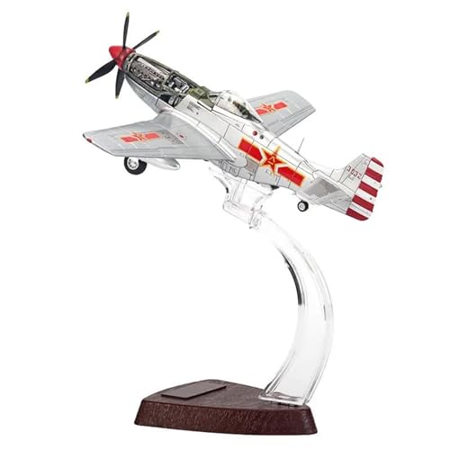 Miniaturmodelle Flugzeuge Druckguss Im Maßstab 1 72 Für Das Klassische Flugzeugmodell China P-51 Mustang Fighter FOV Aus Statischer Legierung Aus Dem Jahr 1949 von AQMUZE