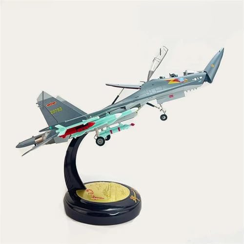Miniaturmodelle Flugzeuge Druckguss-Legierungsmodell Der Militarisierten J-16-Kampfflugzeug-Spielzeug-Geschenksammlung Im Maßstab 1 48 von AQMUZE