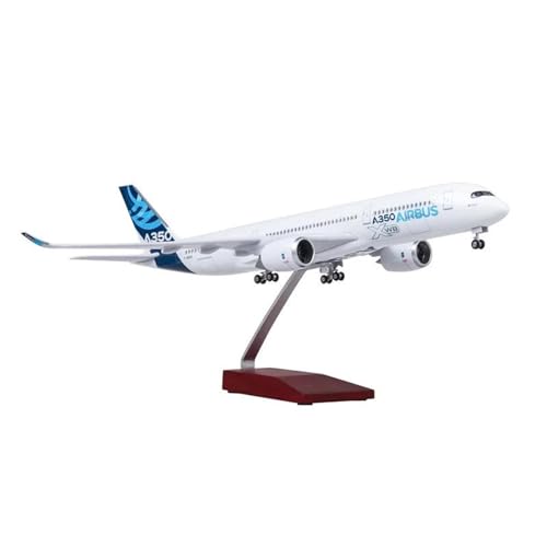 Miniaturmodelle Flugzeuge Druckgussmodell XWB-Prototyp Im Maßstab 1:142 Für EIN Airbus A350-Airline-Flugzeug Aus Kunstharz Mit Lichtern Und Rädern(No Light) von AQMUZE