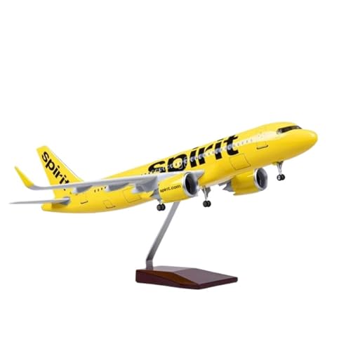 Miniaturmodelle Flugzeuge Flugzeug Im Maßstab 1 80 Für Das Luftfahrtmodell A320NEO Spirit, Leichtes Fahrwerksmodell Aus Druckgussharz(No Light) von AQMUZE