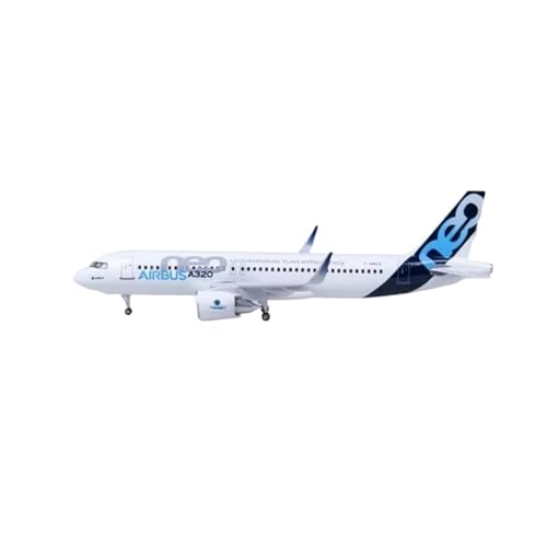 Miniaturmodelle Flugzeuge Maßstab 1 80 für Modellflugzeug A320 NEO, Sammlerflugzeug, Kunstharz, Heimdekoration, Druckguss-Flugzeug, Desktop-Display, Flugzeugmodelle(No Light) von AQMUZE