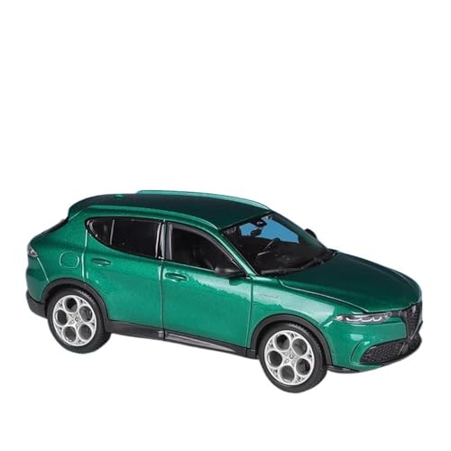Passend Für Alfa Romeo Stelvio SUV 1:24 Druckguss-Metallsimulationsautomodellgeschenke(Green) von AQMUZE