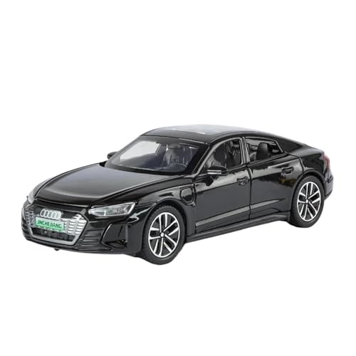 Passend Für Audi RS E-Tron GT Coupé 1:32 Metall-Sportwagenmodell Druckguss Sound- Und Lichtsimulation Sammlergeschenk(Black) von AQMUZE