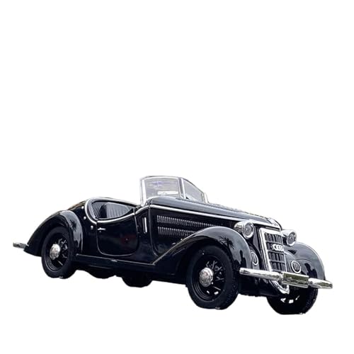Passend Für Audi Wanderer W25K Cabrio 1:32 Metalldruckguss Sound- Und Lichtsimulation Sammlergeschenk(Black) von AQMUZE