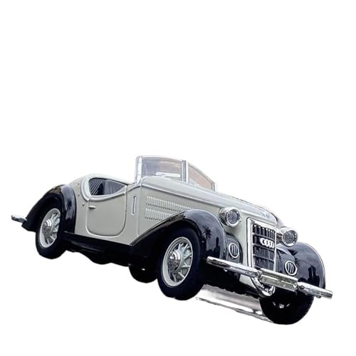 Passend Für Audi Wanderer W25K Cabrio 1:32 Metalldruckguss Sound- Und Lichtsimulation Sammlergeschenk(Gray) von AQMUZE