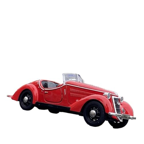 Passend Für Audi Wanderer W25K Cabrio 1:32 Metalldruckguss Sound- Und Lichtsimulation Sammlergeschenk(Red) von AQMUZE