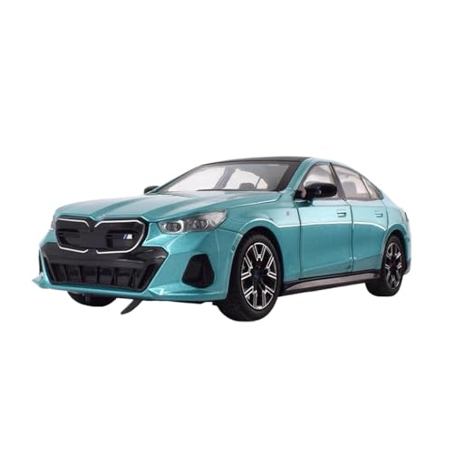 Passend Für BMW I5 M60 Coupé 1:24 Metalldruckguss-Automodell Mit Ton- Und Lichtsimulation Sammlergeschenk(Blue) von AQMUZE