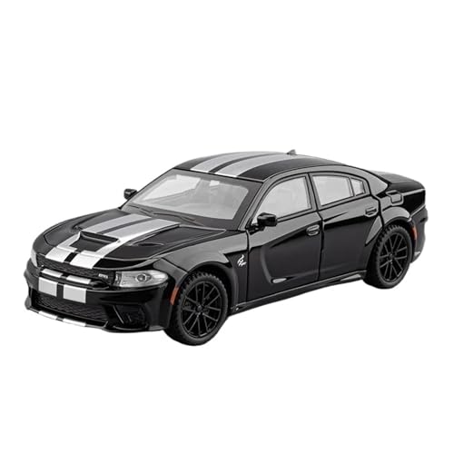 Passend Für Dodge Charger SRT Hellcat 1:32 Muscle-Car-Modell Aus Druckgusslegierung Mit Sound- Und Lichteffekten(Black) von AQMUZE