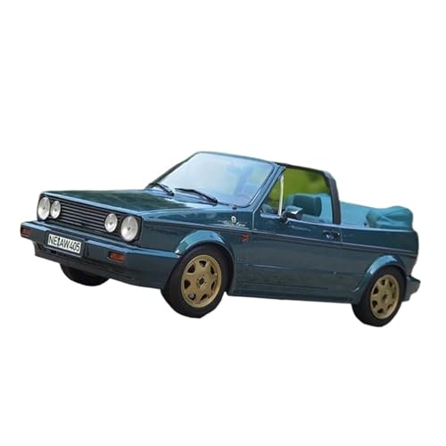 Passend Für Golf 1990 Cabrio 1:18 Druckguss-Legierung Automodell Statische Simulation Sammlerstück Hobby Souvenir Display von AQMUZE