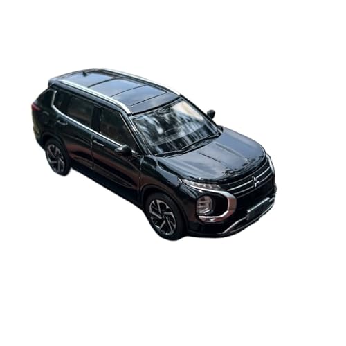 Passend Für Mitsubishi Outlander Modellauto Im Maßstab 1:43 Statisches Modell Raumdekoration(Black) von AQMUZE