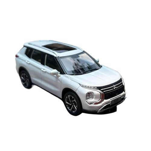 Passend Für Mitsubishi Outlander Modellauto Im Maßstab 1:43 Statisches Modell Raumdekoration(White) von AQMUZE