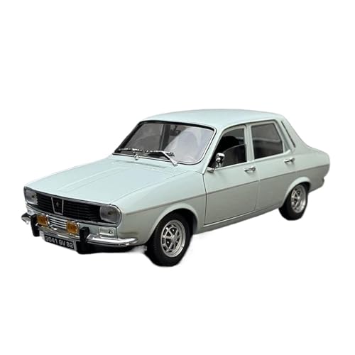 Passend Für Renault 12 TS 1974 1:18 Druckgussmetall Statisches Automodell Hobby Sammlung Dekoration(Gray) von AQMUZE