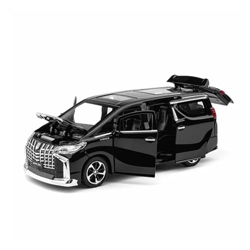 Passend Für Toyota Alphard MPV 1/32 Metallmodell Druckguss Sammlerstück Sound- Und Lichtsimulation Geschenk von AQMUZE