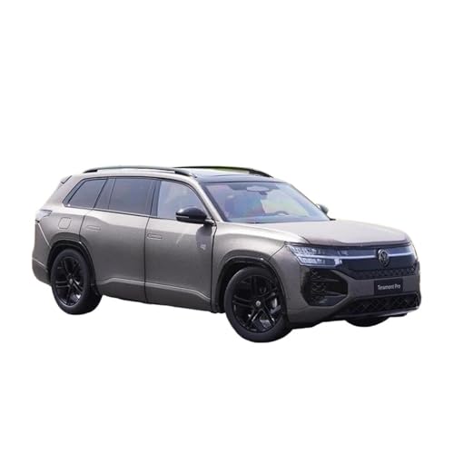 Passend Für Volkswagen Teramont Pro SUV 1:18 Druckgusslegierung Statisches Automodell Hobby Heimdekoration(Brown) von AQMUZE