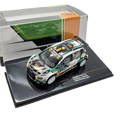 Rally IXO Für Citroen C3 Rennwagenmodell 1/43 2024 Legierungsautomodell von AQMUZE