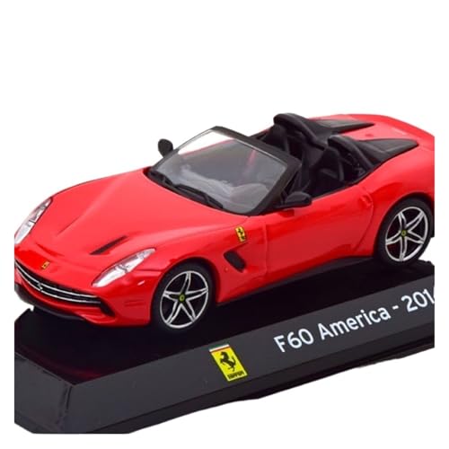 Rotes Cabrio-Coupé Für Ferrari 1/43 Legierung F60 2014 Miniatur-Automodell-Sammlungsornamente von AQMUZE