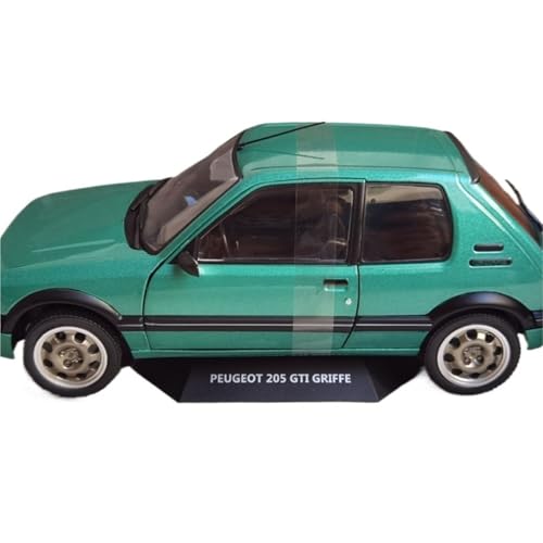 SOLIDO 1/18 Für Peugeot 205 GTI Automodell Druckguss-Sammlung Legierung Spielzeug Grün SOLIDO 1/18 Für Peugeot 205 GTI Automodell Druckguss-Sammlung Legierung Spielzeug Grün von AQMUZE
