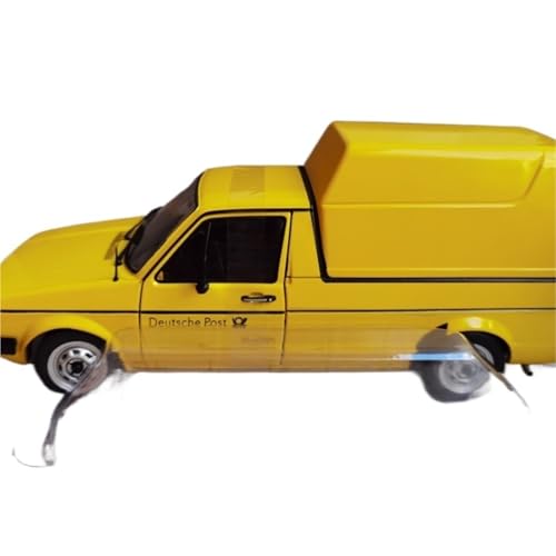 SOLIDO 1:18 Für VW Caddy MK1 1982 Pickup-Truck-Modell Druckguss-Sammellegierung Spielzeug Gelb SOLIDO 1:18 Für VW Caddy MK1 1982 Pickup-Truck-Modell Druckguss-Sammellegierung Spielzeug Gelb von AQMUZE