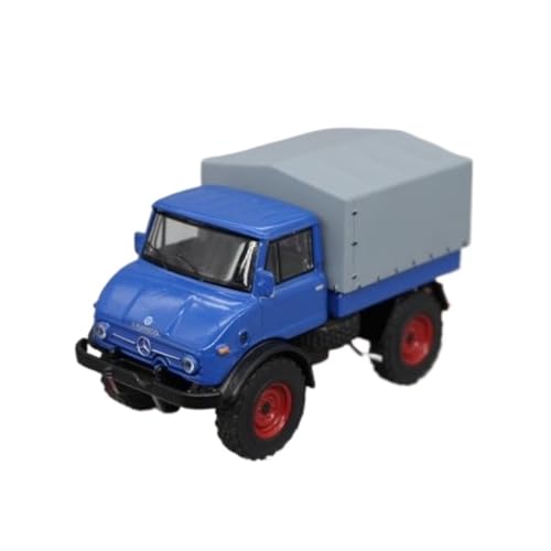 Shuke 1:64 Blau Unimog Geländewagen Modell U406 Jeep Passend Für Mercedes-Benz von AQMUZE