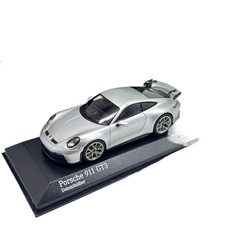 Silbernes Coupé für Porsche 911 GT3 2018 Mini Cuts 1/43 Legierungsautomodell Silbernes Coupé für Porsche 911 GT3 2018 Mini Cuts 1/43 Legierungsautomodell von AQMUZE