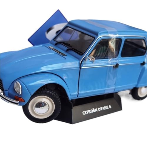 Solido 1/18 Für Citroen Dyane 6 Klassische Auto Modell Diecast Sammlung Legierung Spielzeug Blau N1 von AQMUZE