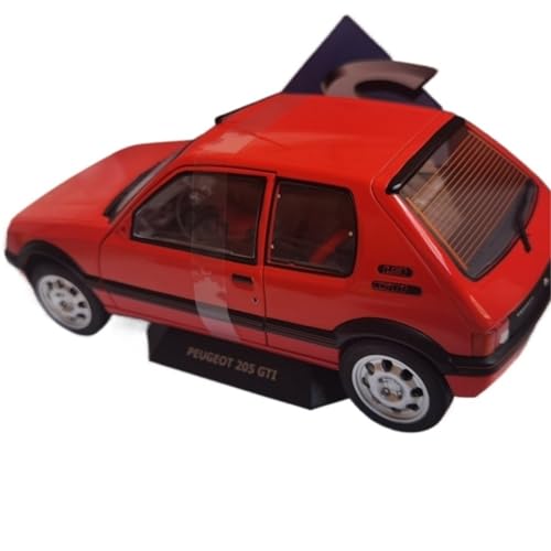Solido 1/18 Für Peugeot 205 GTI Auto Druckguss Sammlerstück Statisch Rot von AQMUZE