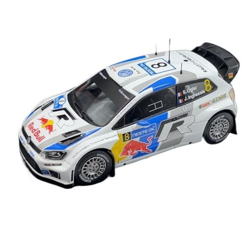 WRC Für Volkswagen Polo Alloy Simulation Racing Model 1/43 2013 IXO Collection von AQMUZE