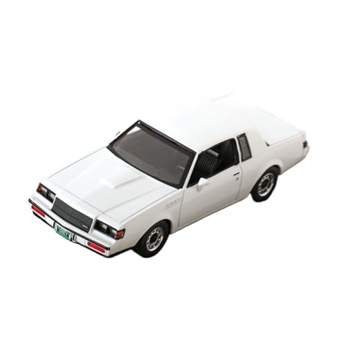 Weißes Amerikanisches Muscle-Car Für Buick 1/43 Grand National 1987 IXO-Legierung von AQMUZE
