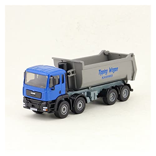 for Engineering Muldenkipper 1:50 Alu Druckguss Modell Spielzeugauto(Blau) von AQMUZE