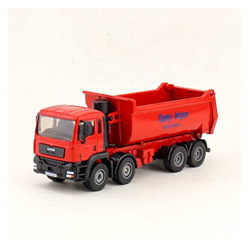 for Engineering Muldenkipper 1:50 Alu Druckguss Modell Spielzeugauto(Rot) von AQMUZE