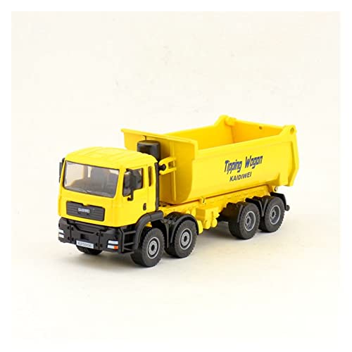 for Engineering Muldenkipper 1:50 Alu Druckguss Modell Spielzeugauto(Yellow) von AQMUZE