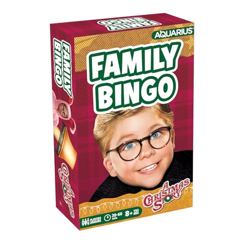 AQUARIUS A Christmas Story Family Bingo – lustiges Familienparty-Spiel für Kinder, Jugendliche und Erwachsene – unterhaltsames Spieleabendgeschenk – offiziell Lizenziertes A Christmas Story AQUARIUS A Christmas Story Family Bingo – lustiges Familienparty-Spiel für Kinder, Jugendliche und Erwachsene – unterhaltsames Spieleabendgeschenk – offiziell Lizenziertes A Christmas Story von AQUARIUS