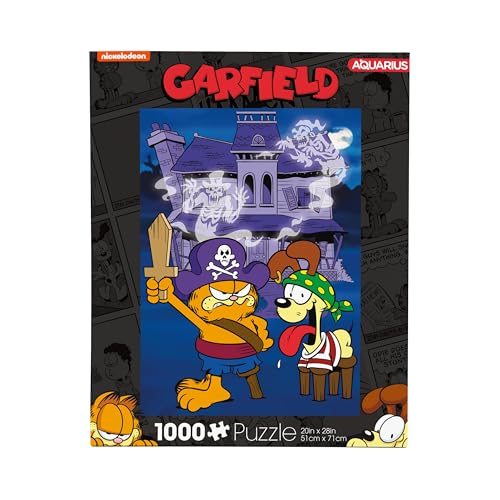 Aquarius Garfield Halloween Puzzle (1000 Piece Jigsaw Puzzle) - Glare Free - Precision Fit - Virtually No Puzzle Dust - Officially Licensed Garfield Collectibles - 20x28 Inches von AQUARIUS