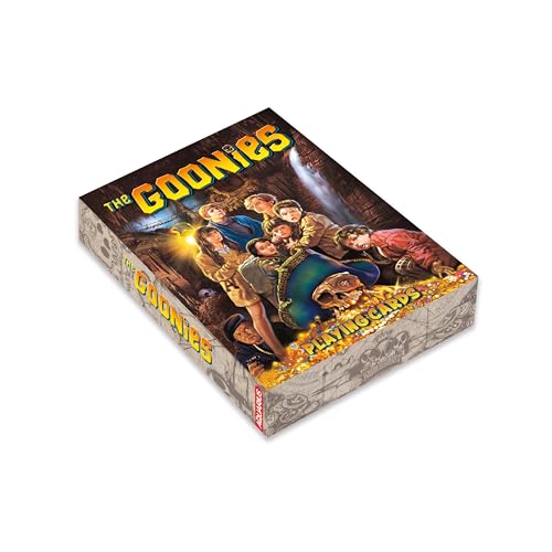 AQUARIUS Goonies Playing Cards - Goonies Themed Deck of Cards for Your Favorite Card Games - Officially Licensed Goonies Merchandise & Collectibles von AQUARIUS