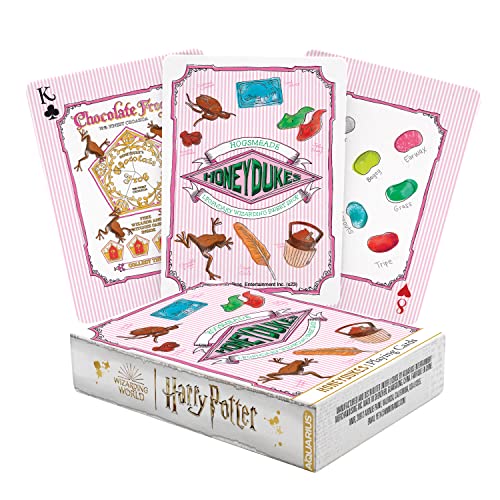 AQUARIUS Harry Potter Honey Dukes Playing Cards - Harry Potter Themed Deck of Cards for Your Favorite Card Games - Officially Licensed Harry Potter Merchandise & Collectibles von AQUARIUS