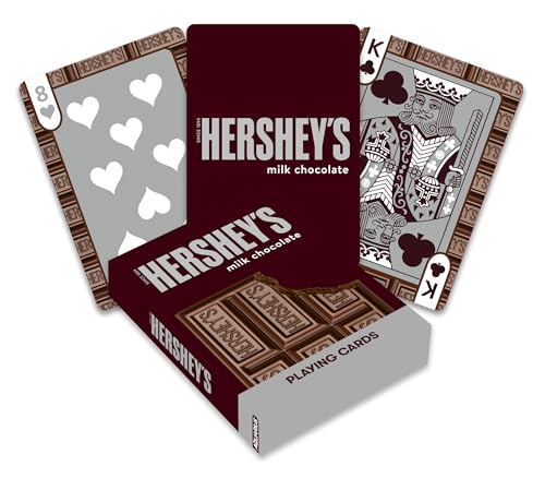 AQUARIUS Hershey's Playing Cards – Hersheys Themed Deck of Cards for Your Favorite Card Games - Officially Licensed HERSHEYS Merchandise & Collectibles von AQUARIUS