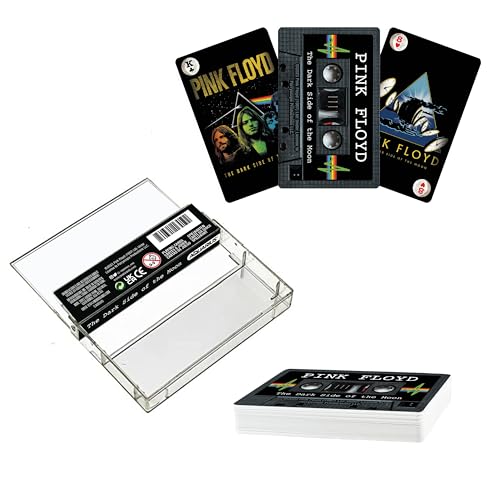 AQUARIUS Pink Floyd DSOM Spielkartenkassetten - Rosa Floyd Theme Deck für Ihre Lieblings-Kartenspiele - Offizielles Lizenzprodukt Pink Floyd Merchandise & Collectibles 2.3 x 4.3 von AQUARIUS