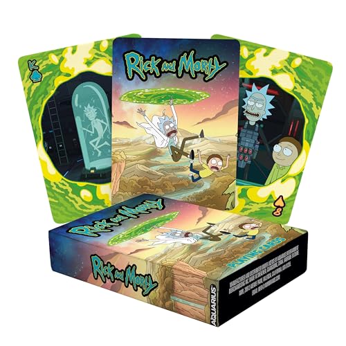 AQUARIUS Rick and Morty Spielkarten Scenes von AQUARIUS