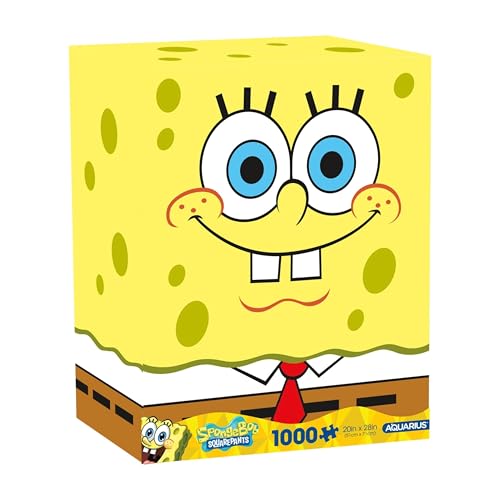 AQUARIUS Spongebob Premium-Puzzle zum 25. Jahrestag, 1000 Teile, 1000 Teile, blendfrei, präzise Passform, offizielles Lizenzprodukt von Spongebob Schwammkopf und Sammlerstücke, 55 x 71 cm AQUARIUS Spongebob Premium-Puzzle zum 25. Jahrestag, 1000 Teile, 1000 Teile, blendfrei, präzise Passform, offizielles Lizenzprodukt von Spongebob Schwammkopf und Sammlerstücke, 55 x 71 cm von AQUARIUS