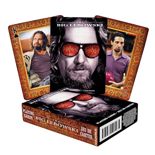AQUARIUS The Big Lebowski Spielkarten | 52 Kartendeck + 2 Joker von AQUARIUS